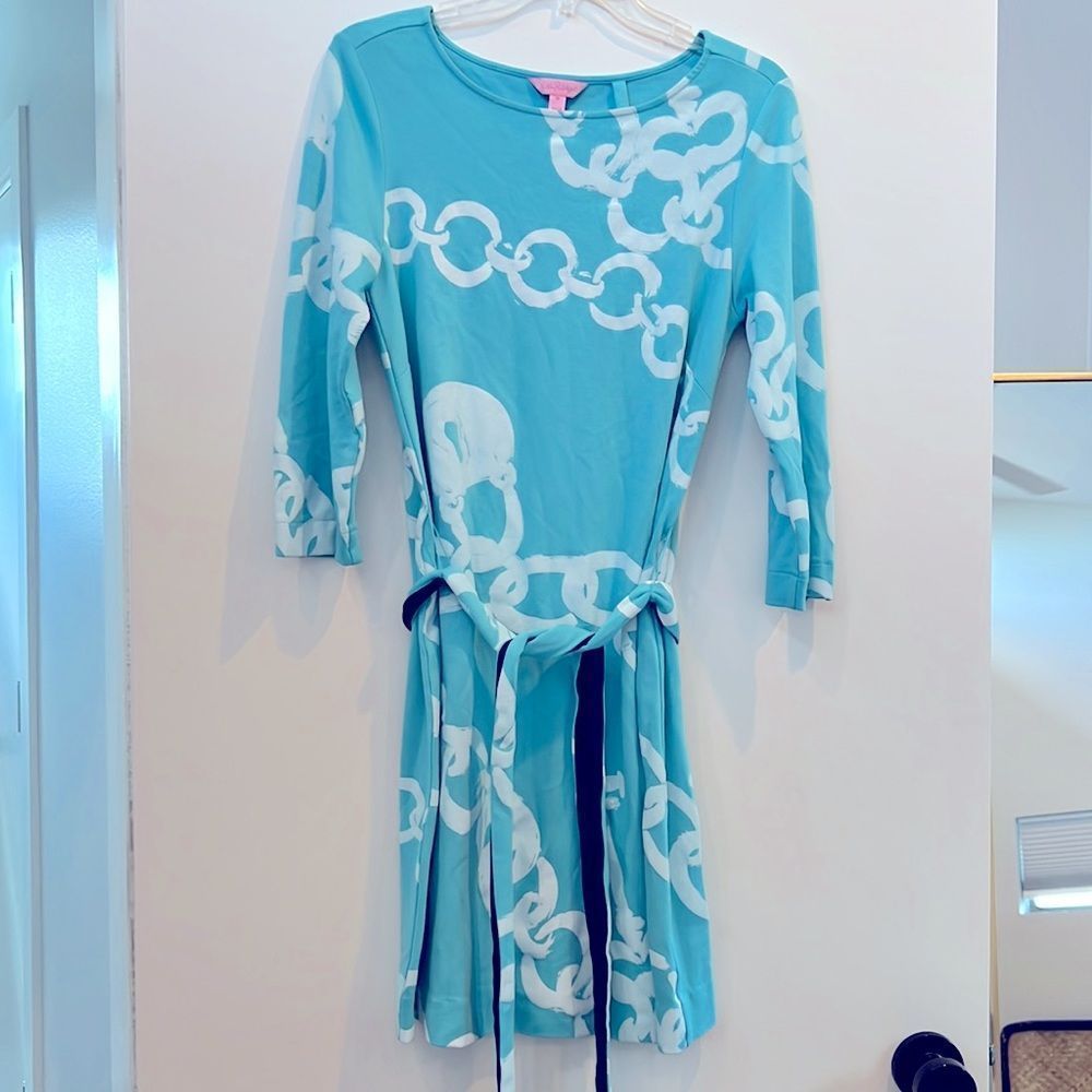 Lilly Pulitzer Tie Waist Knit Dress